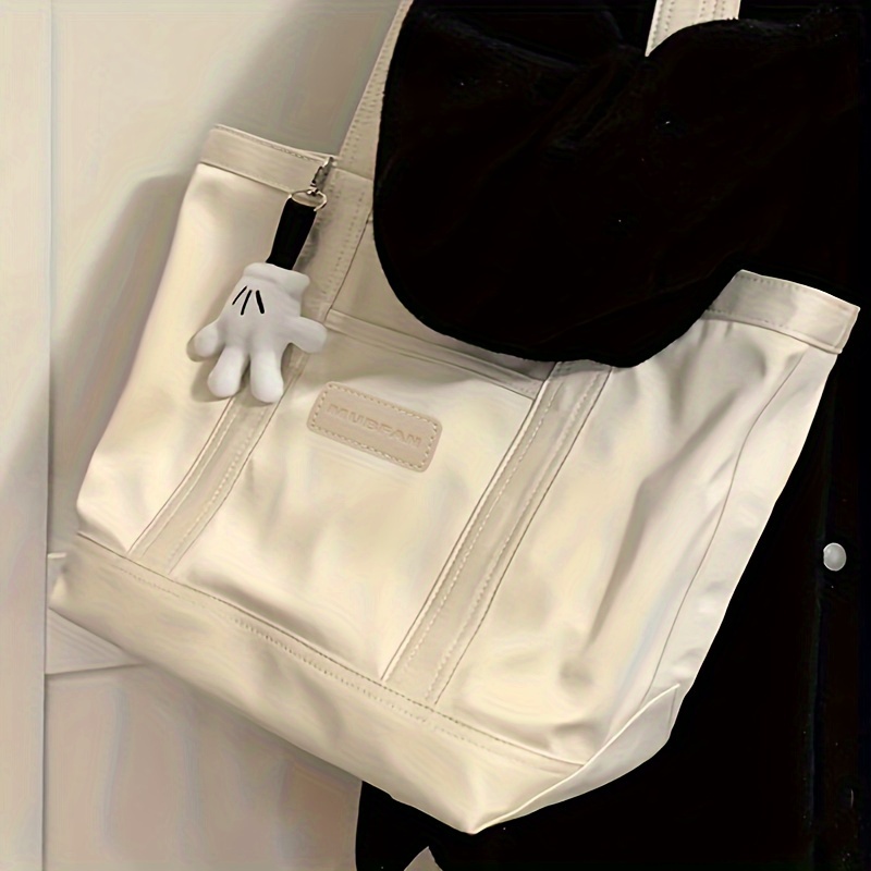 Japanese Style Shoulder Bag Large Capacity Tote Bag Simple Temu