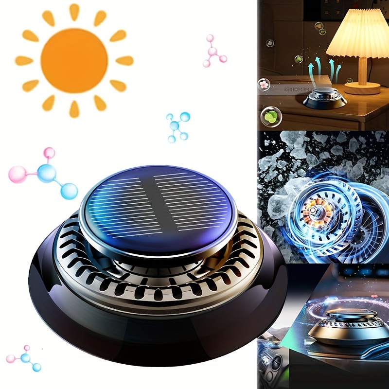 Must have For Your Car! Solar Multifunctional Rotating - Temu