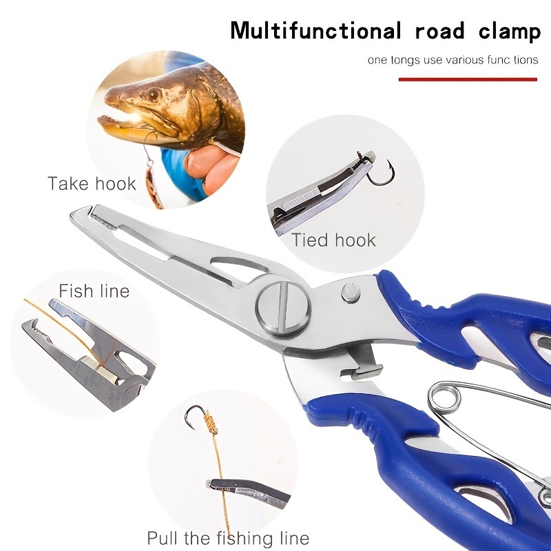 Fishing Pliers, Multi Function Fish Pliers, Stainless Steel