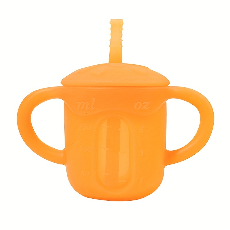 Baby Training Cup With Straw 100% Silicone Training Cup For - Temu