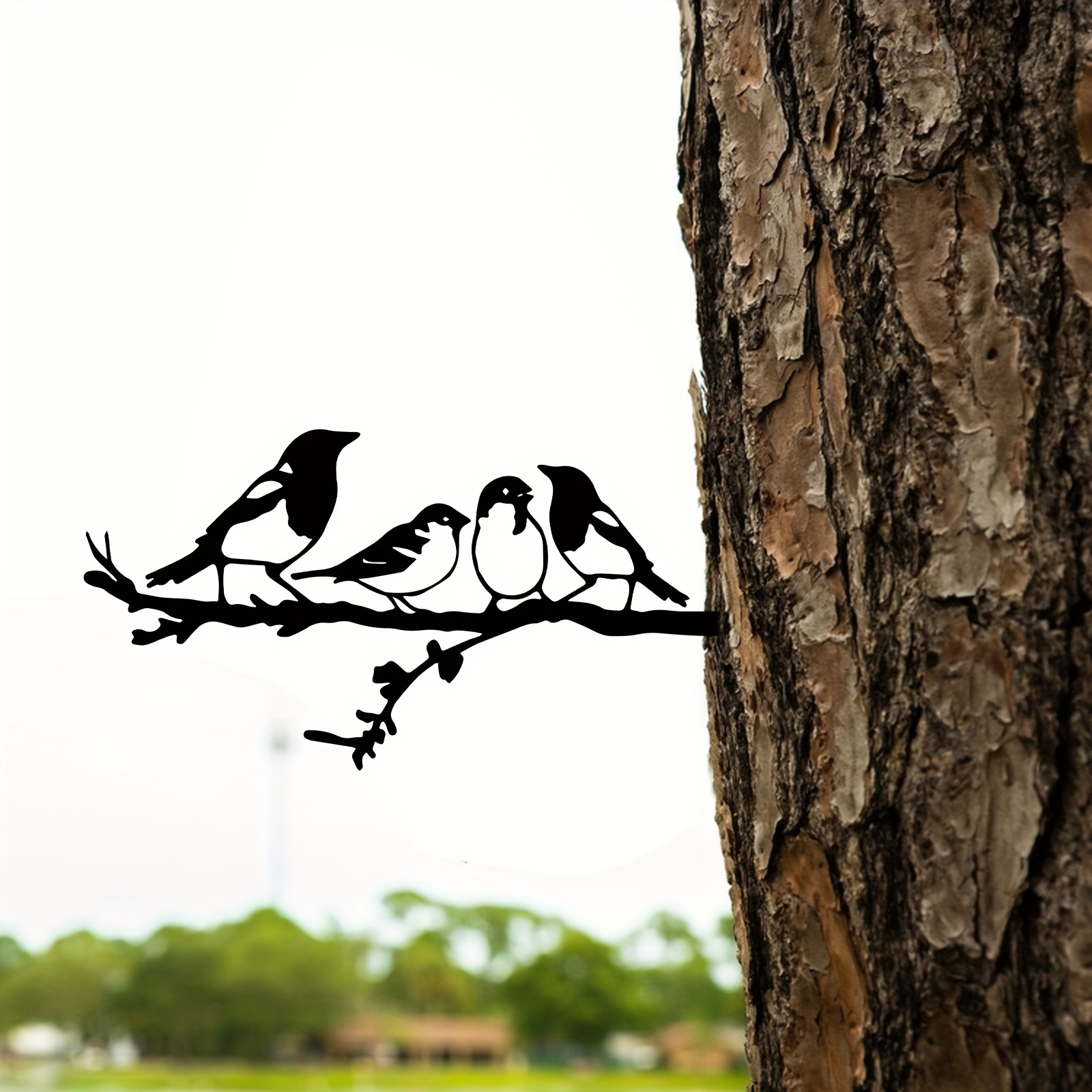 Oiseaux décoratifs pour décor d'oiseaux VILIGHT - Statues et figurines  d'oiseaux d'extérieur et d'intérieur - Décorations d'oiseaux pour la