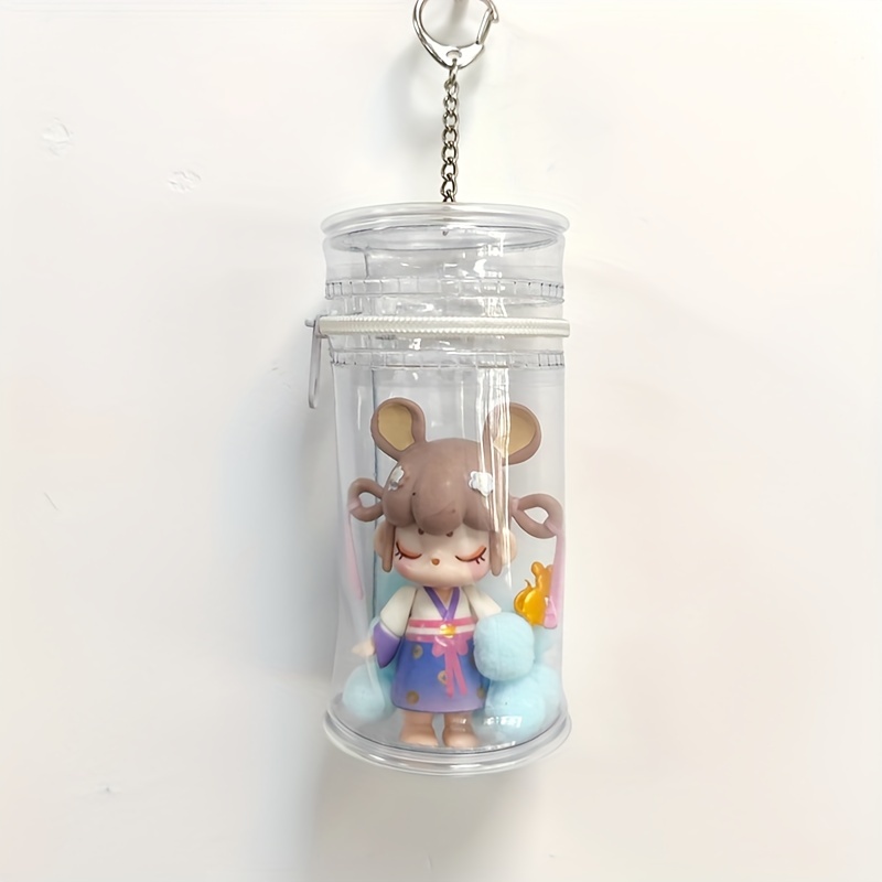 Clear Nendoroid Doll Bag, Transparent Mini doll bag, Kawaii Girl Outdoor  Pouch, clear doll bag