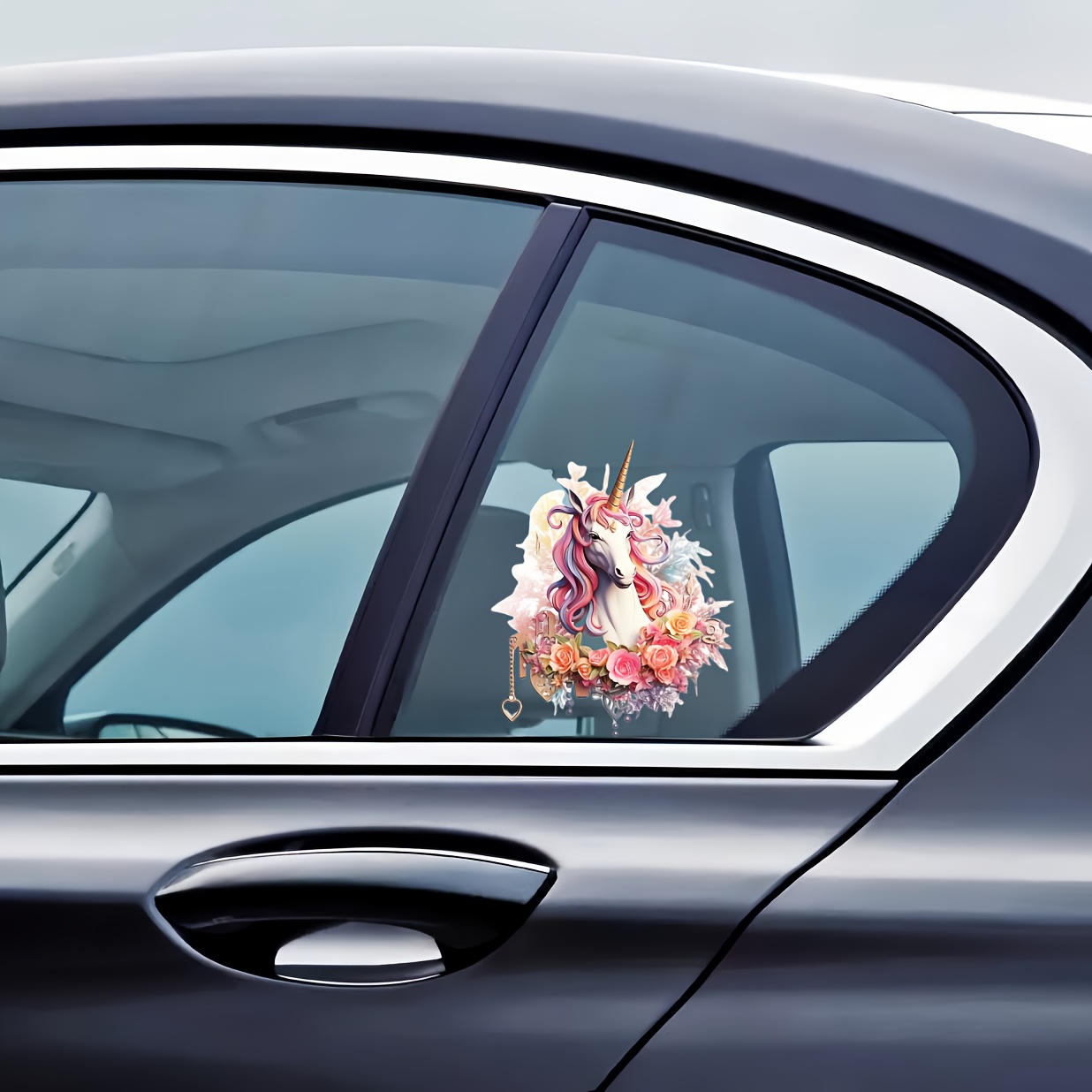 Creative Unicorn Car Decorations Universal Rearview Mirror Temu Australia