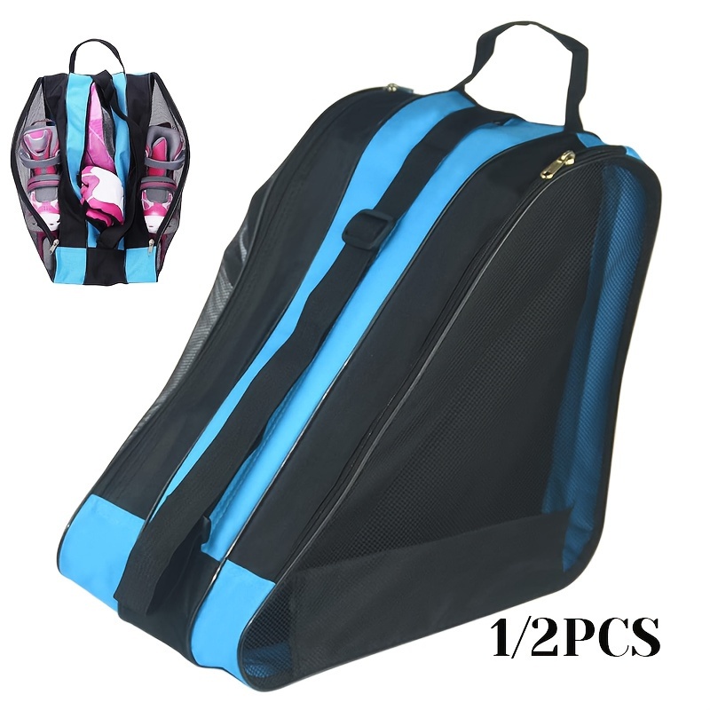 

Simple Portable Skate Bag, Portable Zipper Organizer, Lightweight Skate Accessories Bag With Handle