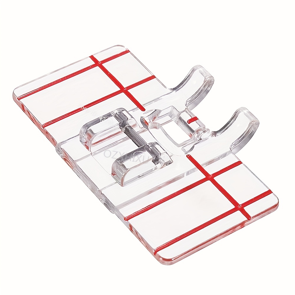 

1pc Parallel Guide Stitch Presser Foot For Household Low Shank Sewing Machine