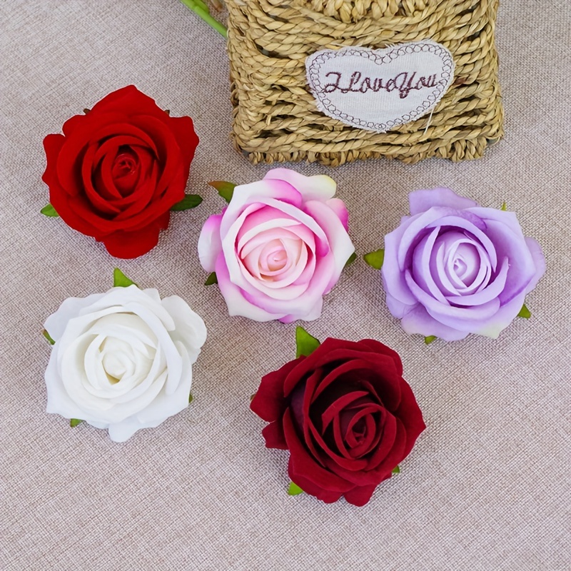 Artificial Flower Artificial Wedding Flower Fake Rose - Temu