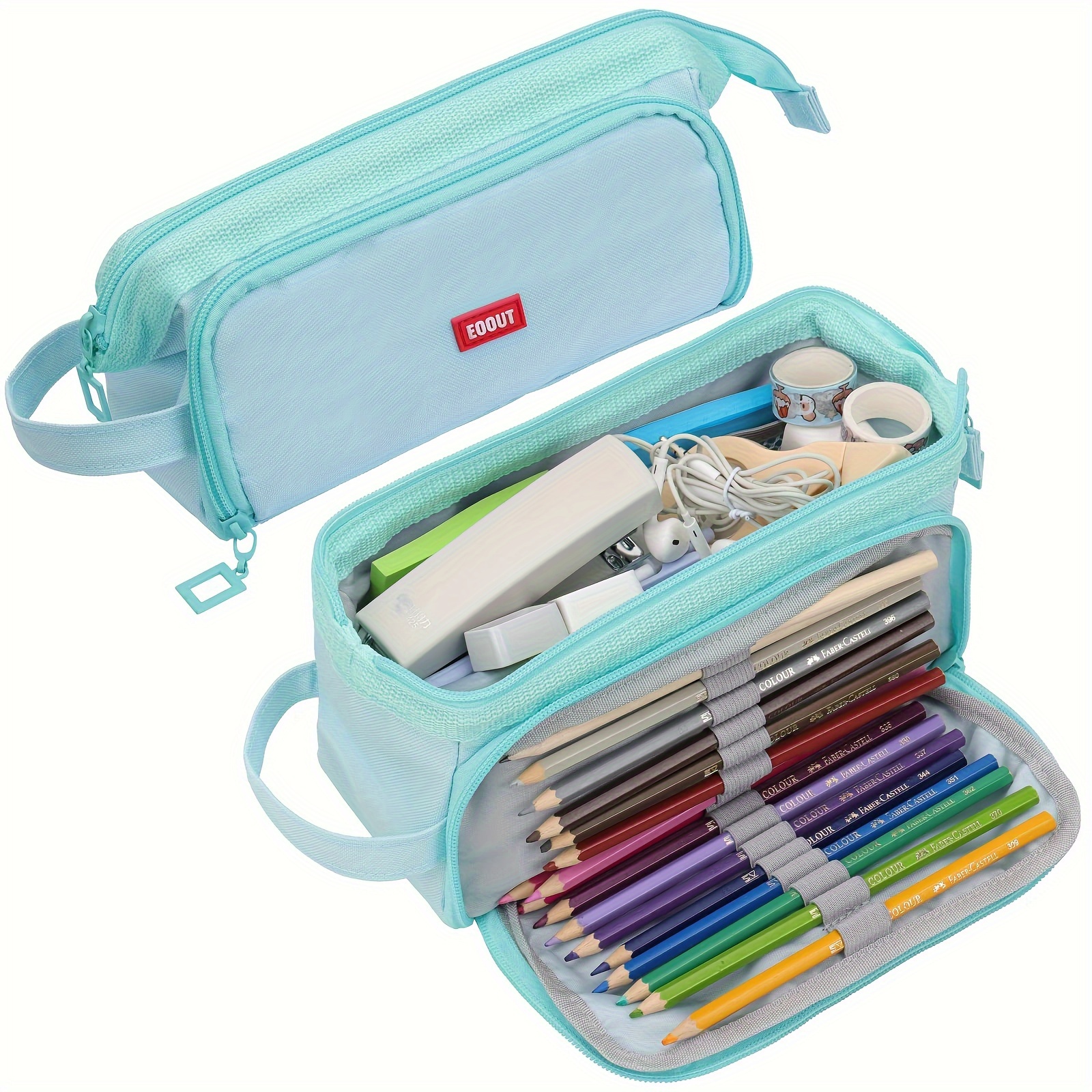 Large Pencil Pouch stationery Bag Pencil Case Large Capacity - Temu