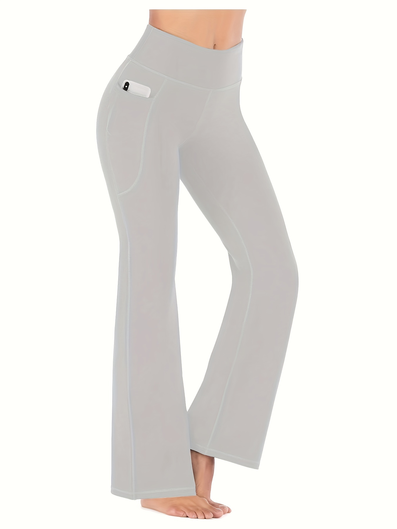 Flare Yoga Pants With Pockets Petite USA Stores
