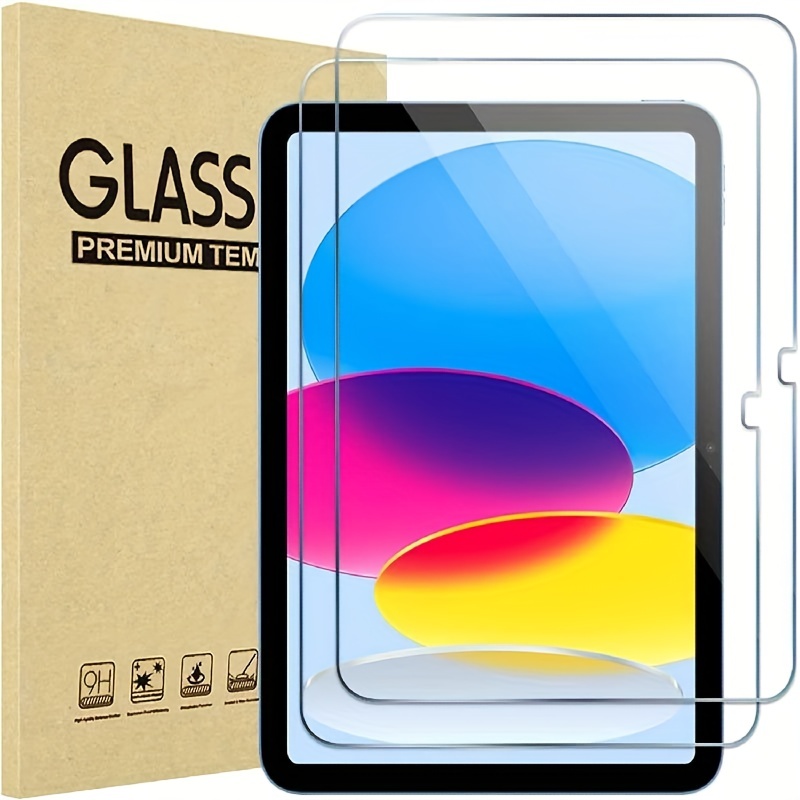 Protecteur d'écran, Film en verre trempé pour Apple Ipad Air 5 4, Ipad 10.2  9