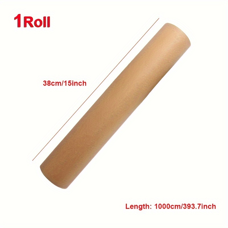 Black/white/brown Kraft Paper Roll Perfect For Wrapping - Temu