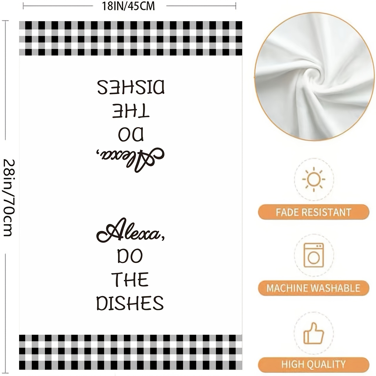 Funny Dish Towel, Alexa Do the Dishes Funny Tea Towel, Funny Gift