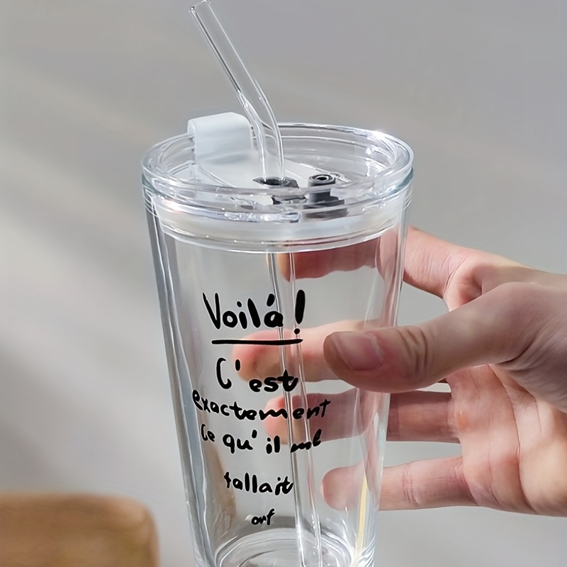 Glass Cup Clear Glass Beer Cup Tumbler Pint Cup Can Shape Milk Juice Ice  Coffee Cup Beer Glasses for Soda Soft Drink Drinkware