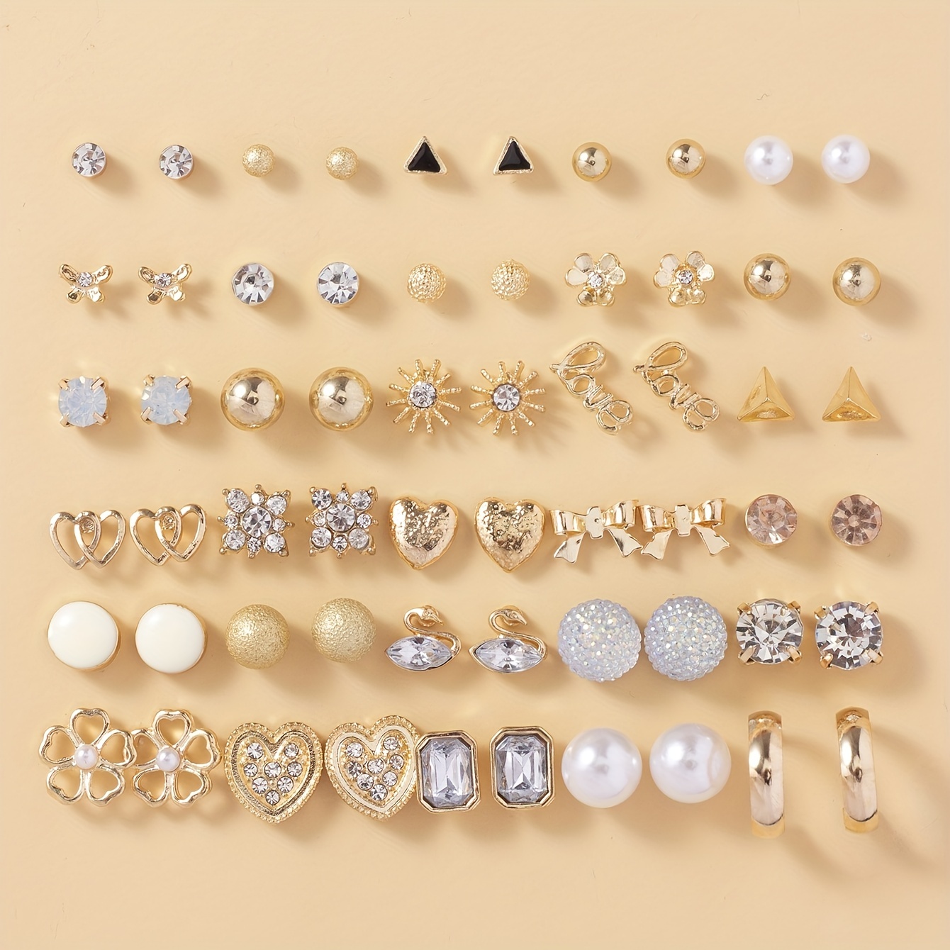 Cute stud store earring sets