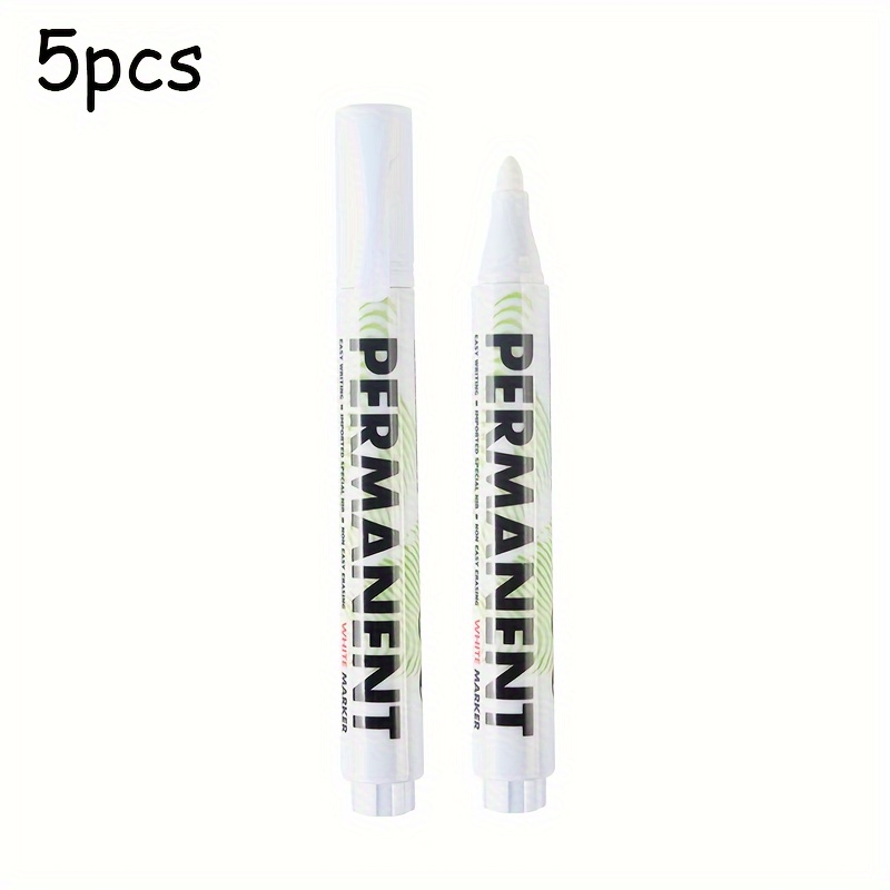 For Metal White Marker Pen Alcohol Oily Waterproof Tire - Temu