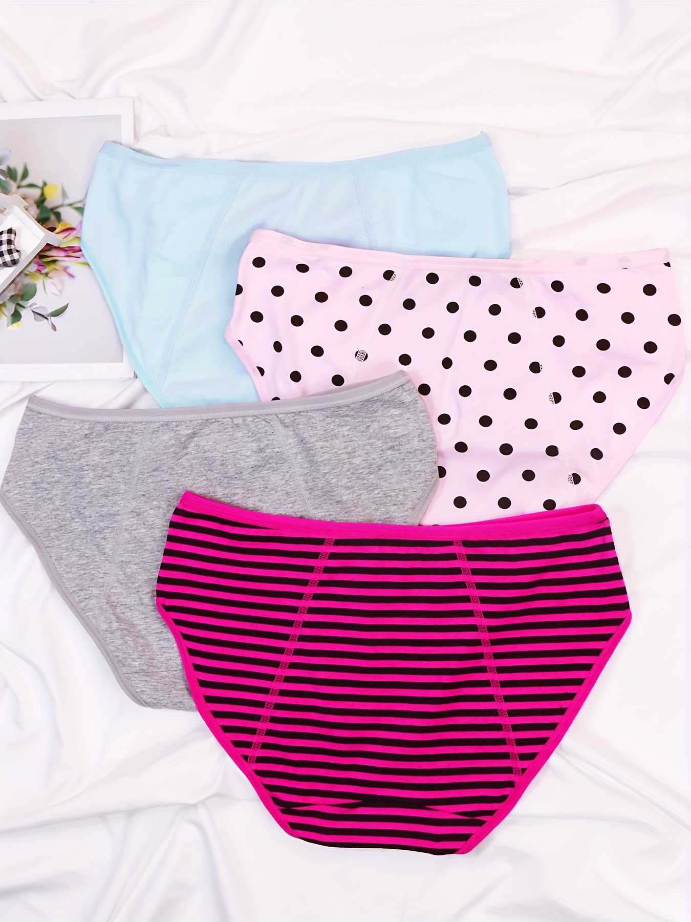 Women Period Panties For Teens Leak Proof Underwear Menstrual
