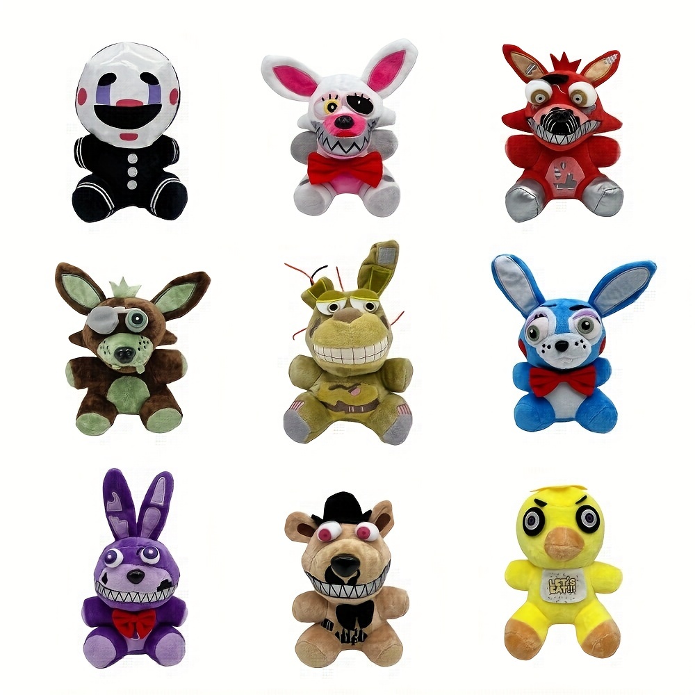 New Arrival 18cm Five Nights At Freddy's 4 FNAF Bonnie Rabbit Plush Toys  Soft Stuffed Animals Toys Doll for Kids Children Gifts, fnaf plush shopee 