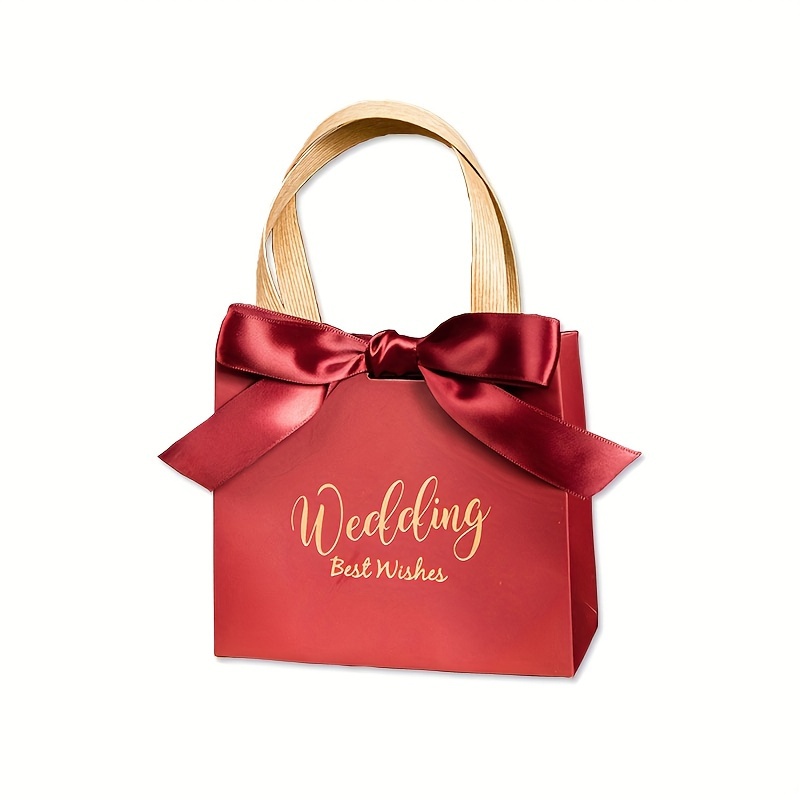 Multi Color Thank You Gift Bag Mini Bulk Ribbon Small Handbag Wedding Favor  Bag Wedding Supplies Thanksgiving Gift Packaging Bag Holiday Party Gift Bag  - Temu United Kingdom