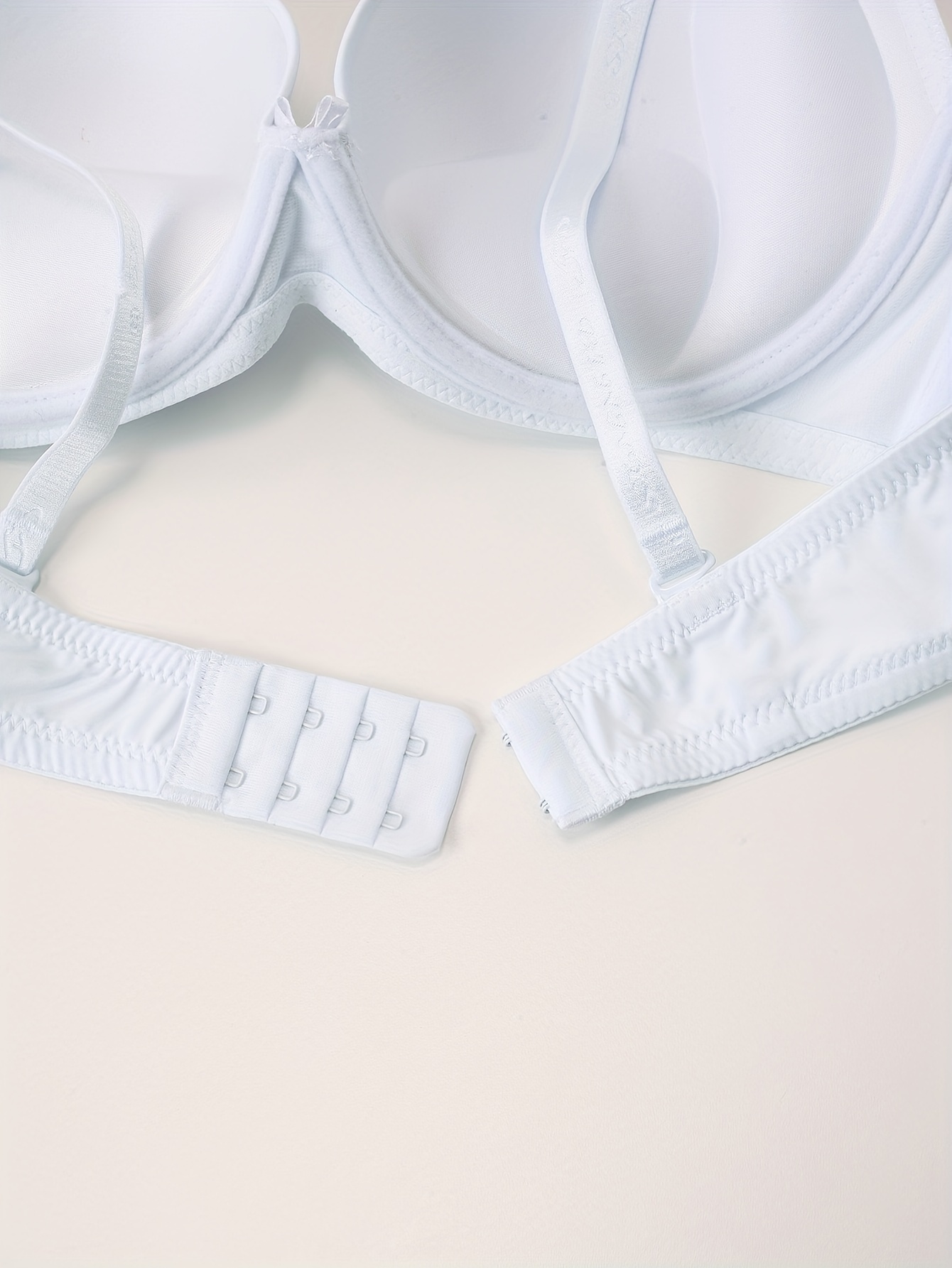 2 Pcs Solid Push Up Bra, Wireless Seamless Anti-sagging Everyday Bra,  Women's Lingerie & Underwear