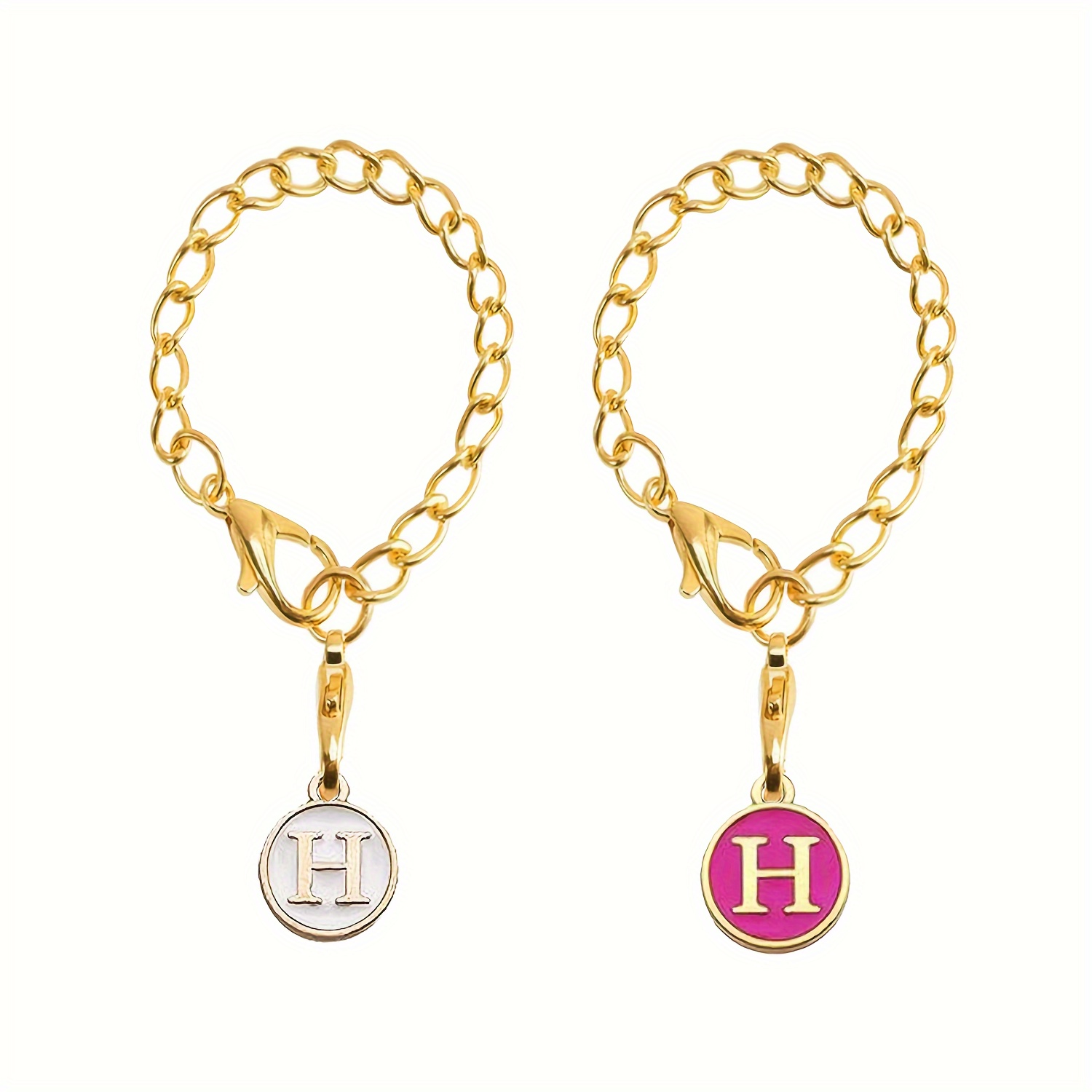 2pcs Initial A-Z Letter Charms Accessories For Stanley Cup Hanging ,Water  Cup Handle Identification Letter Charms - AliExpress