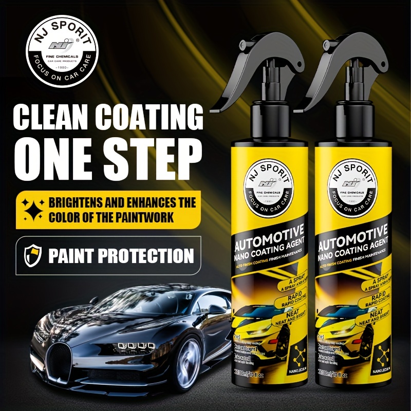 Car Quick Coating Spray Nano coating Crystal Agent Car Paint - Temu