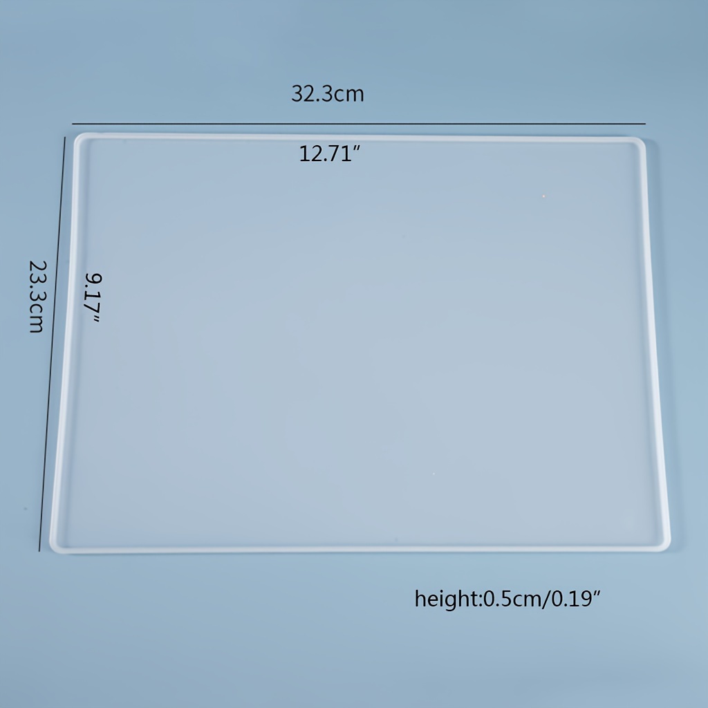 DIY Epoxy Resin Square Rectangle Silicone Molds Casting Craft