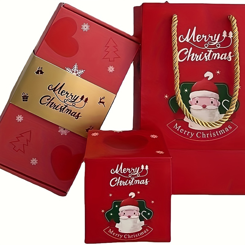  Cajas de regalo sorpresa de Feliz Navidad, caja de regalo  sorpresa 2023, caja de regalo explosión para dinero y cumpleaños, caja de  regalo de explosión emergente, caja de regalo sorpresa plegable
