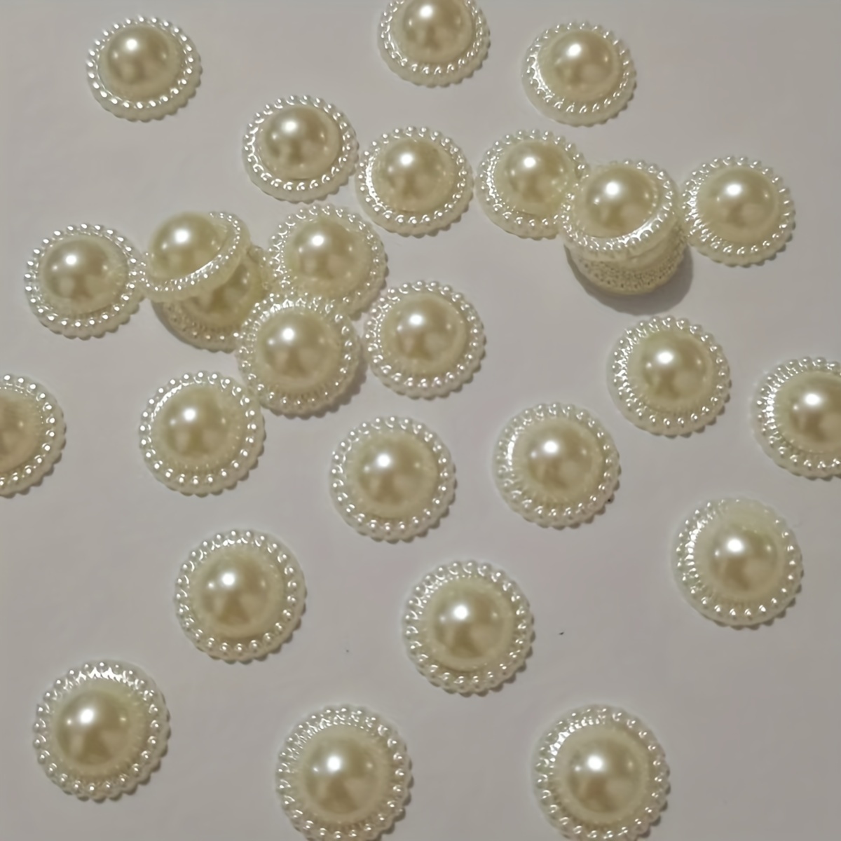 Resin Accessories Flash Aurora Simulation Three-dimensional Pearl-diy Cream  Glue Mobile Phone Shell Decorative Accessories Hair Decoration Materials