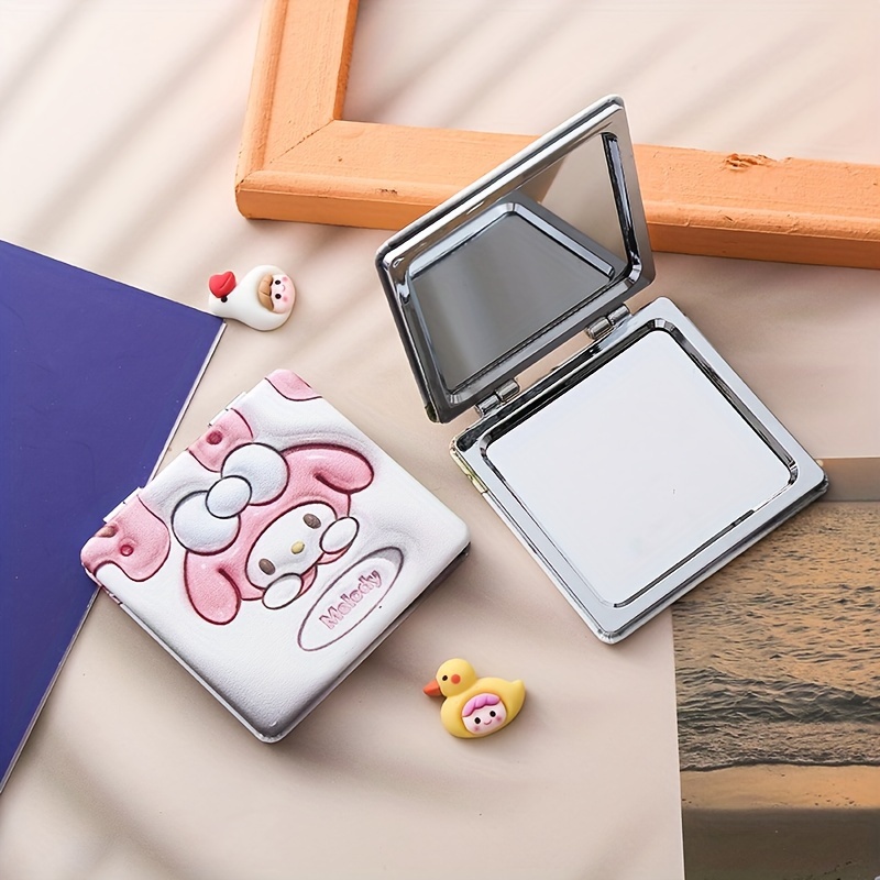 Ruunjoy Sanrio Mirror Portable Small Mirror Anime Kitty Cinnamoroll  Portable Fold Travel Double-Sided Pattern Makeup Mirror Gift - China Makeup  Mirror and Mirror Makeup price