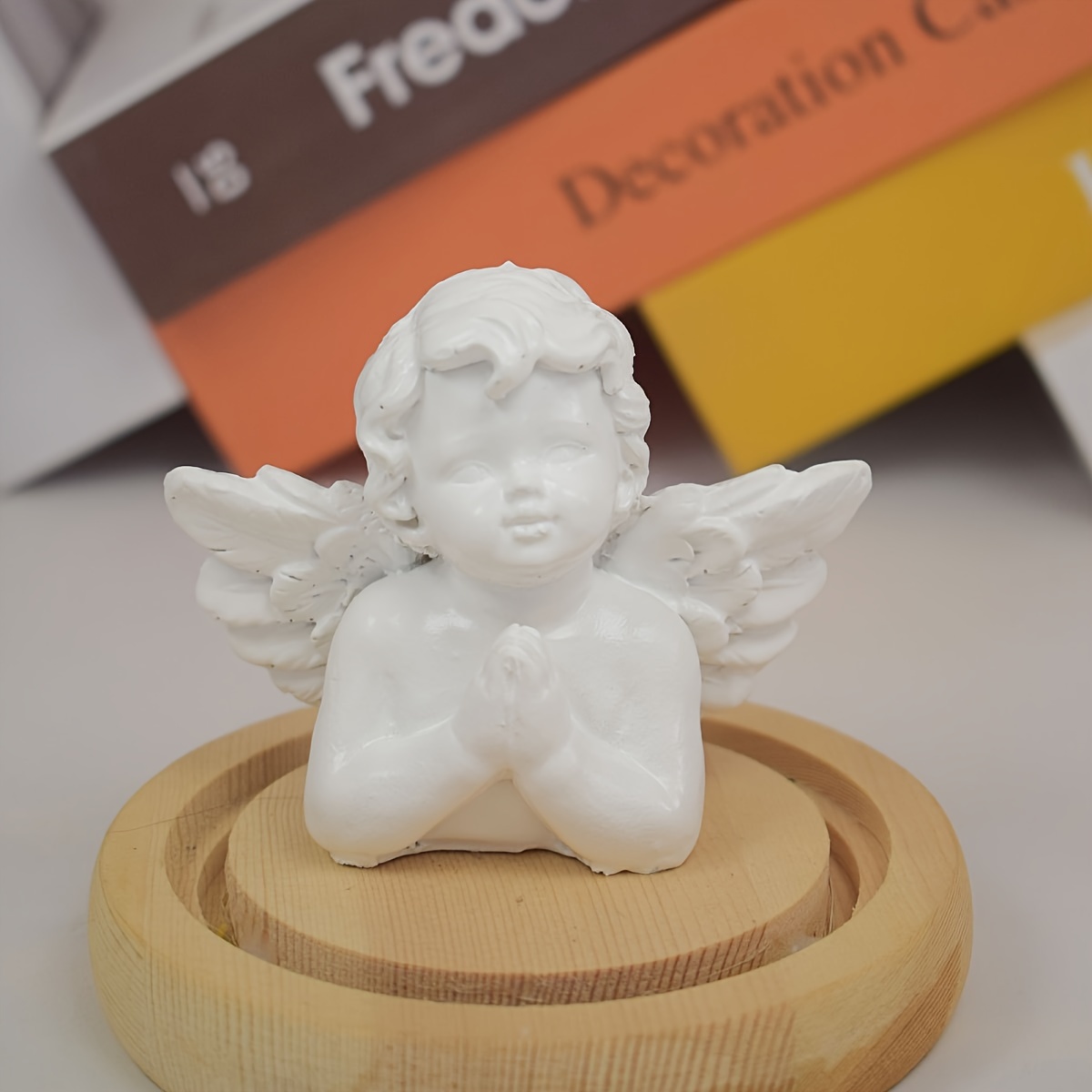 Statue D'Ange Noël Ailes D'Ange Figurine Décorative Shabby