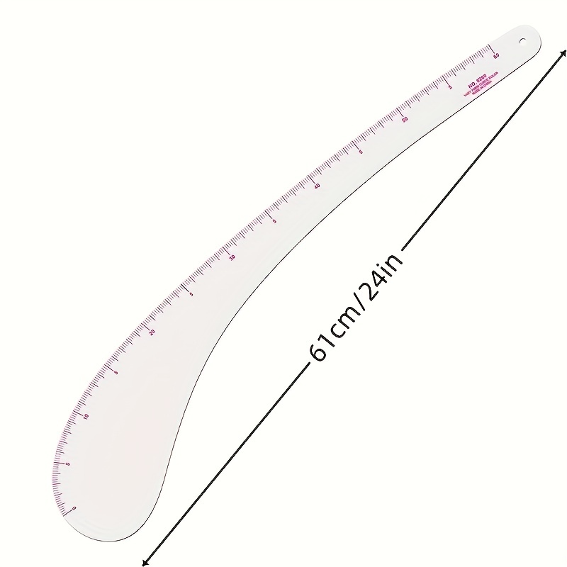 Plastic Curved Ruler Makes Sewing Die Stitching Ruler Sewing - Temu