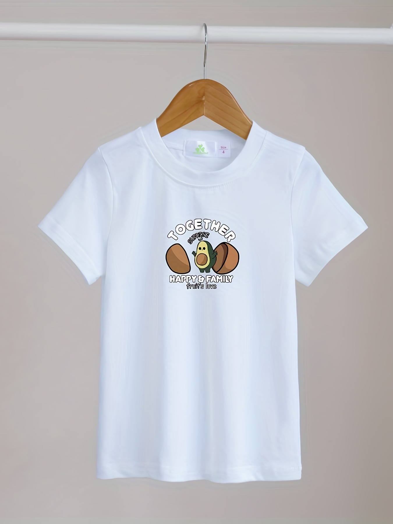 Family Matching Avocado Print T-shirts