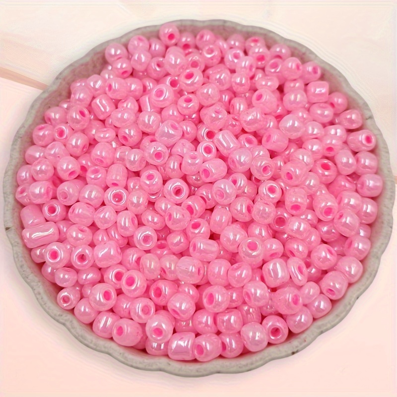 5000pcs 4mm Glass Seed Beads Small Craft Beads For Diy Bracelet Necklace  Craft Jewelry Making Supplies -n935