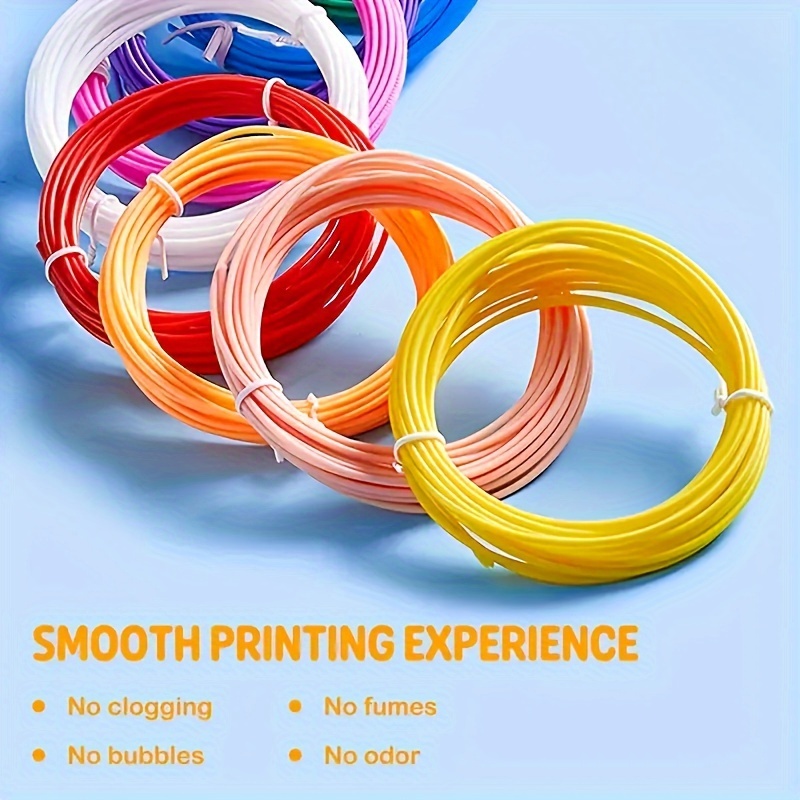 3d Printing Set Diy 3d Printing Pen Crafting Doodle Pla Filament Drawing  Arts For Handcraft Design 20 Colors - Industrial & Commercial - Temu
