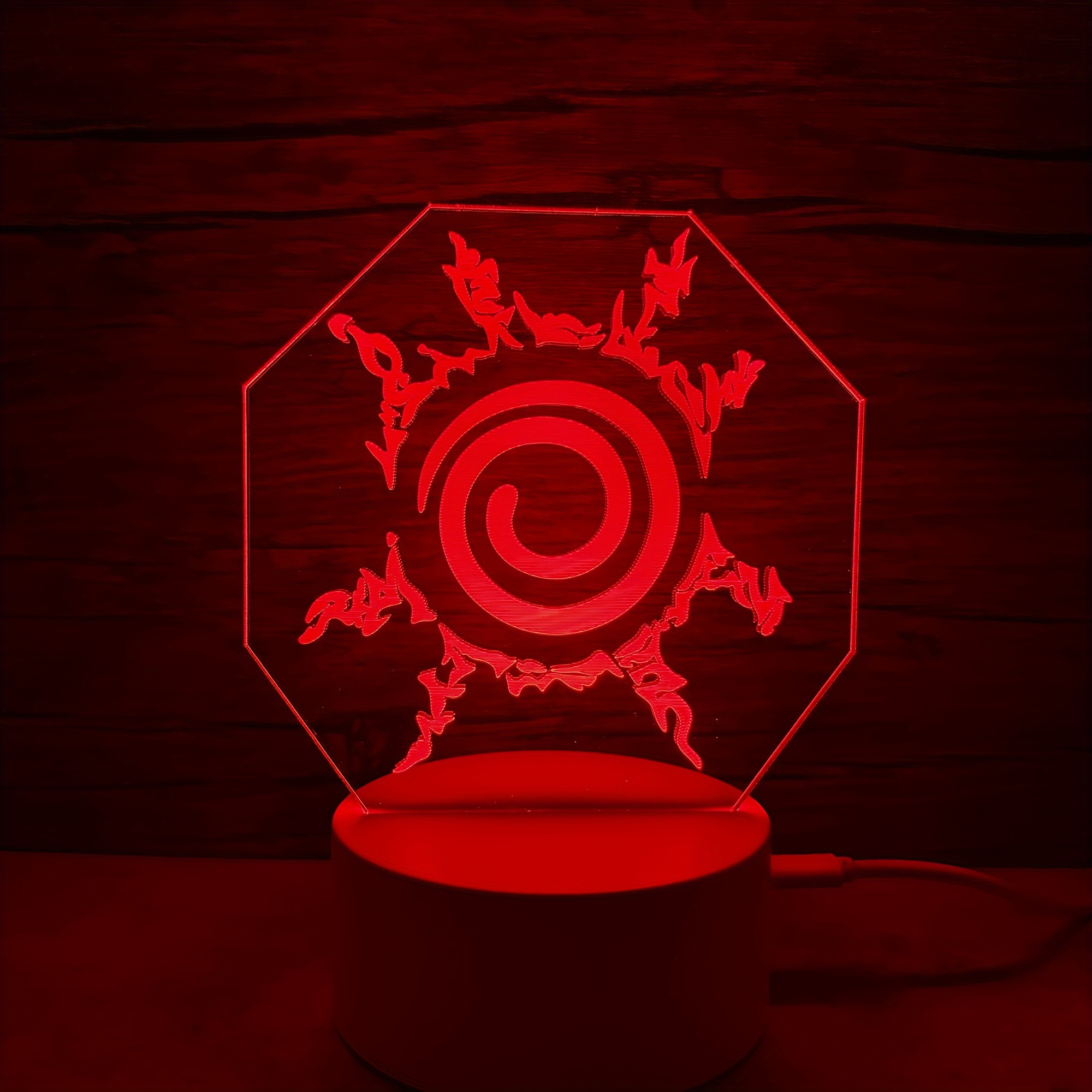Anime 3D Night Light Table Lamp Manga LED Lamp Gift