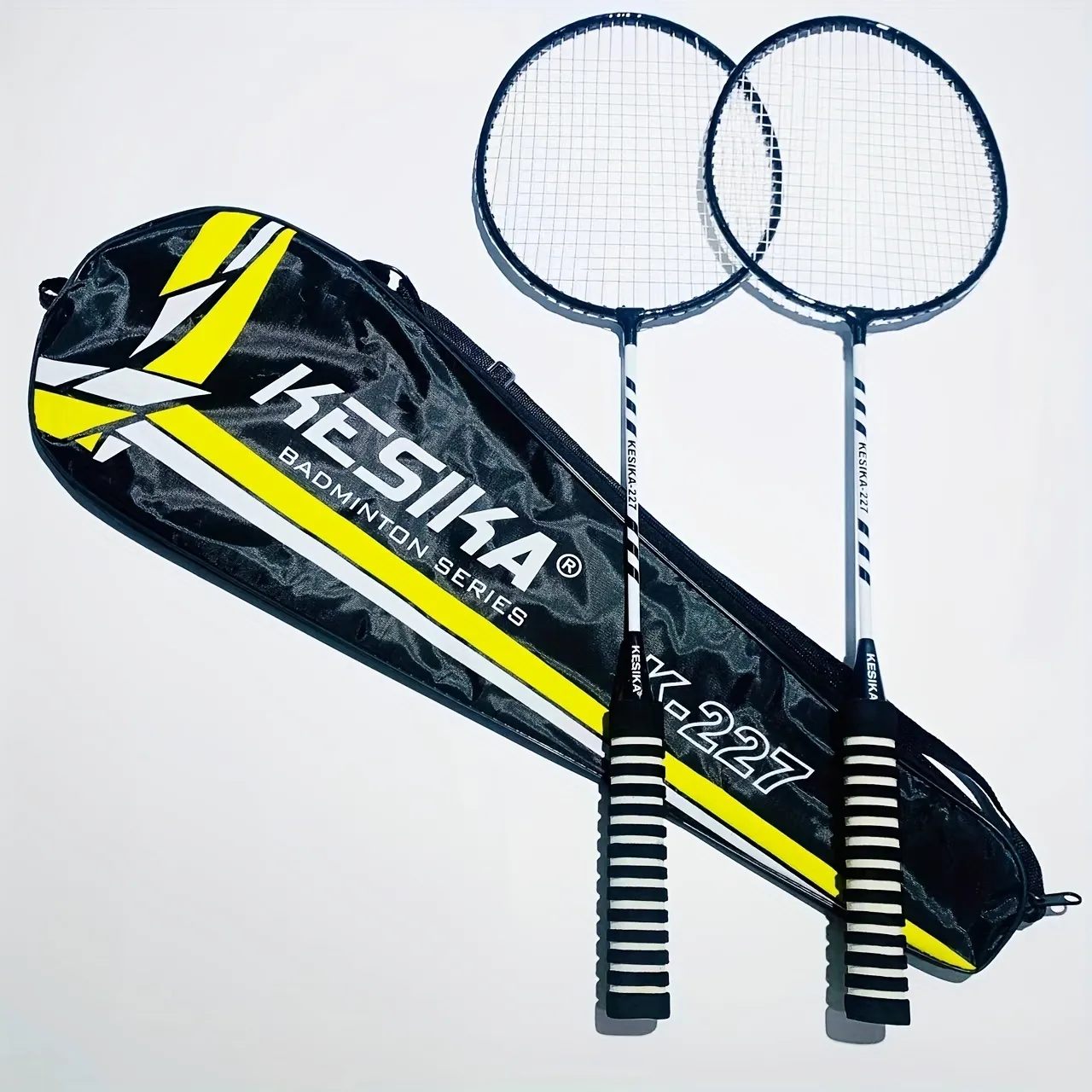 Durable Badminton Racket Set For Youth And Adults - Includes Two Rackets For Training And Recreation