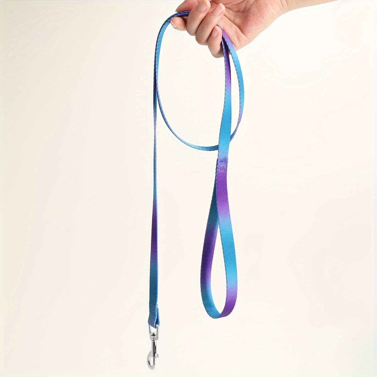 Colorful Dog Leash, Durable Polyester for Indoor & Outdoor Use