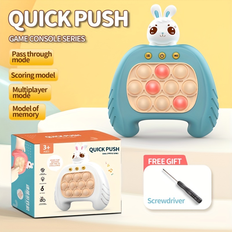 Quick Push Game Toy Handhållen Snabbt Pushing Game för barn 6-12