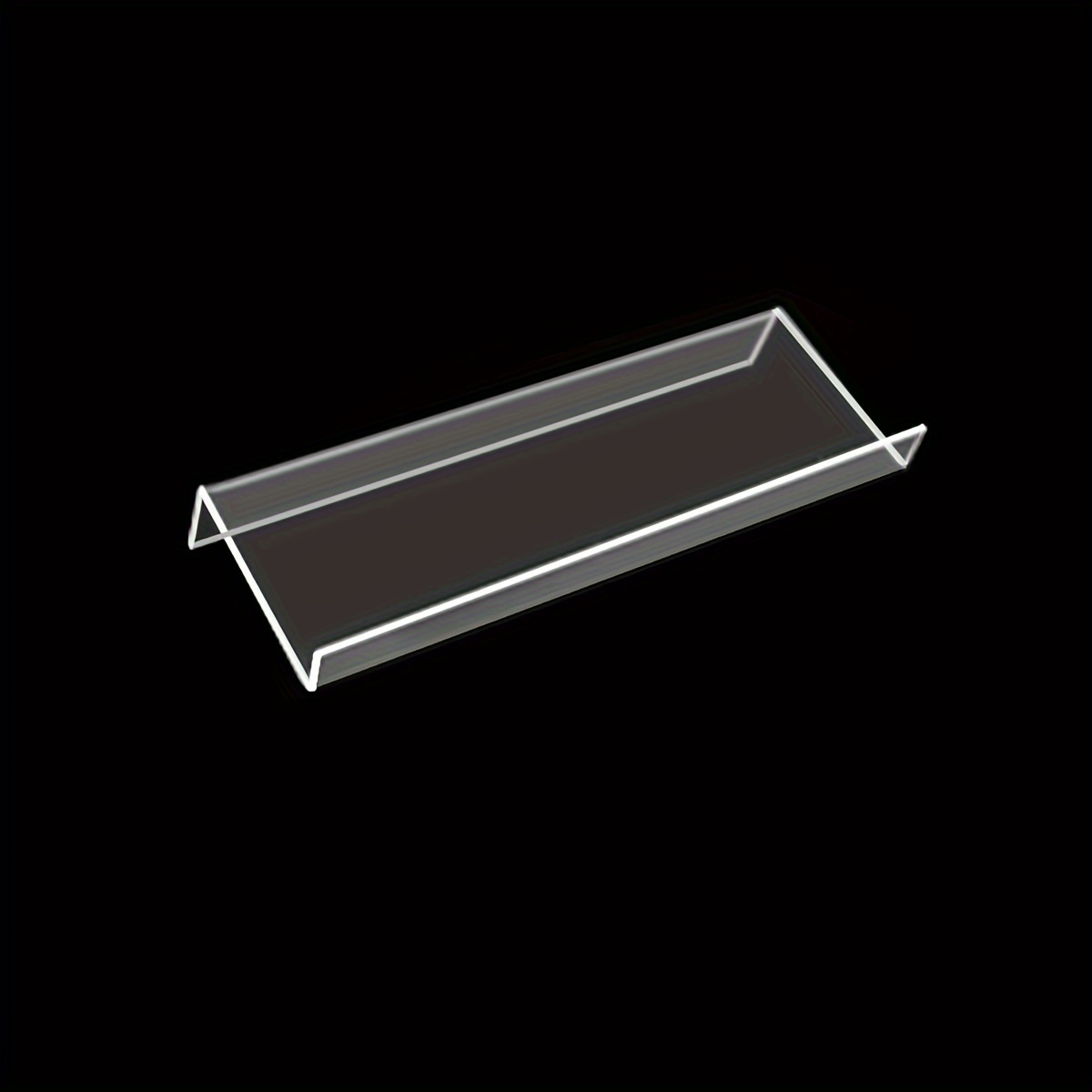  Organizador de cajones de especias de 19 x 13 pulgadas, 4  niveles de acrílico transparente expandible en cajón, bandeja de inserción  de especias para gabinete/encimera : Hogar y Cocina