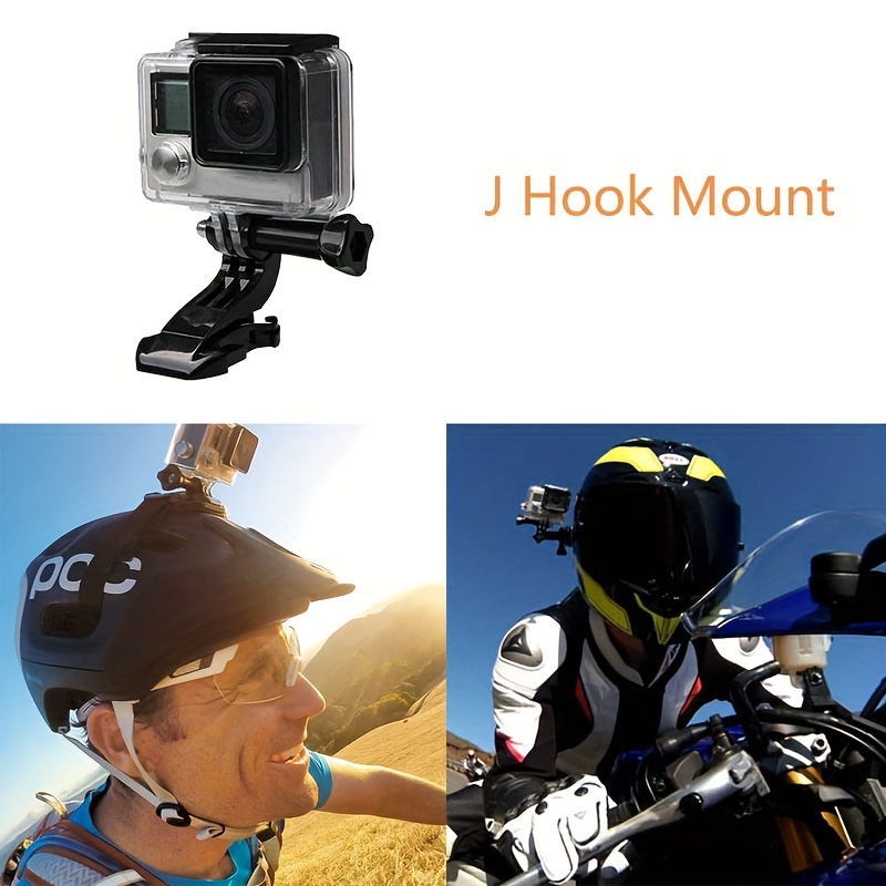 Soporte para Camara Casco De Moto Kit De Montaje Gopro Hero (2018