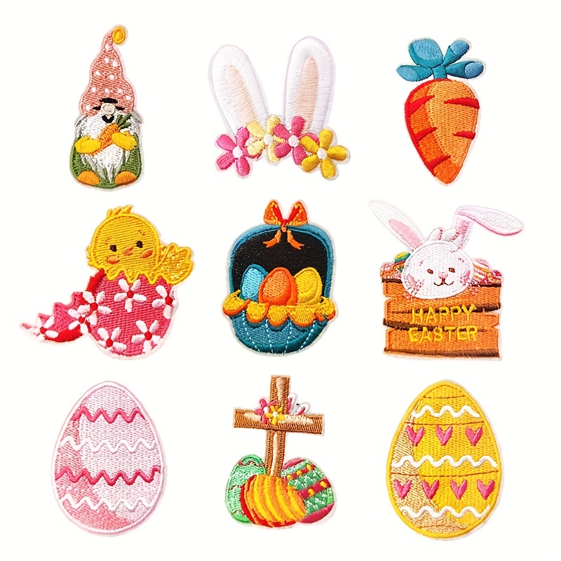 1PC Cartoon Cute Patches Embroidery Small Stickers For Kids