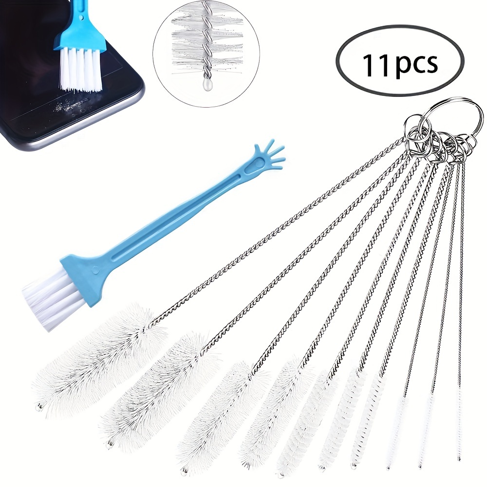 Reusable Clear Straws With Cleaning Brush - Temu