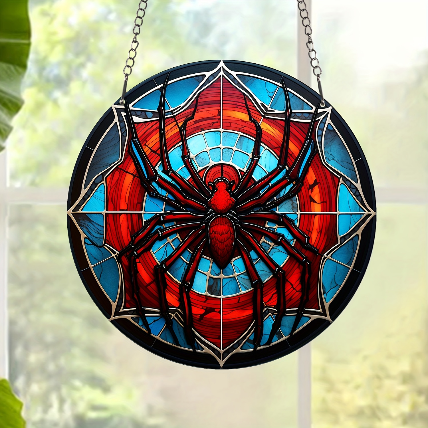 1 Pièce Suncatcher De Jésus, Suspension De Fenêtre En Acrylique Avec Chaîne  En Métal Pour La Décoration De La Maison, La Illumine La Fenêtre Du Mur Du  Jardin, Cadeau Pour Amis, Enfants