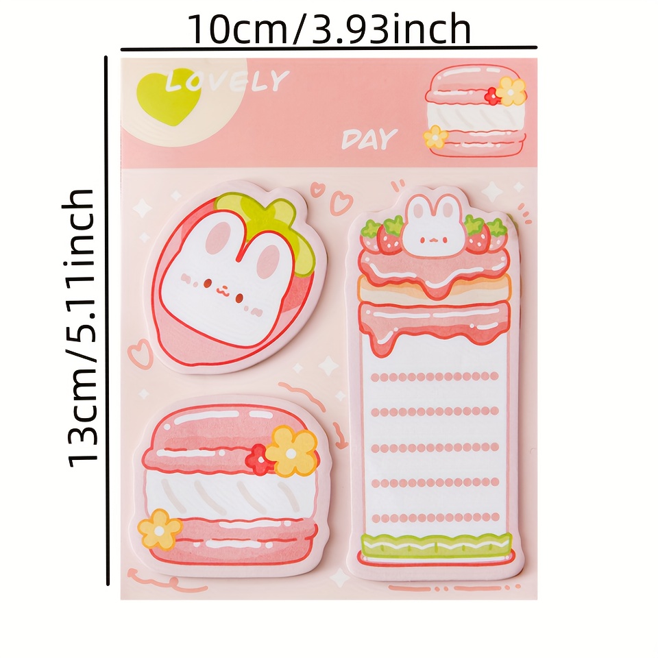 Cute Pet Special shaped Combination Sticky Notes Student - Temu