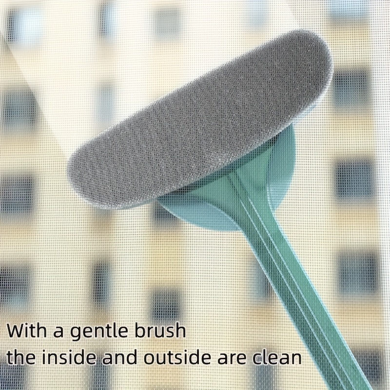 1 Window Screen Cleaner Brush Pet Hair Remover Magic Window - Temu