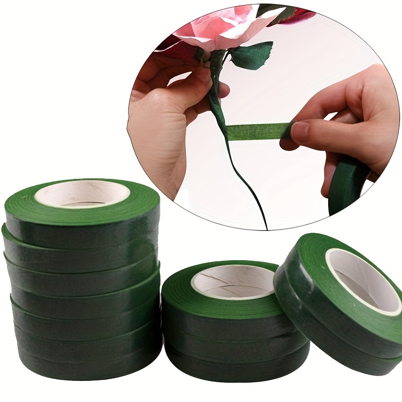 1Roll Self-adhesive Bouquet Floral Stem Tape Artificial Flower