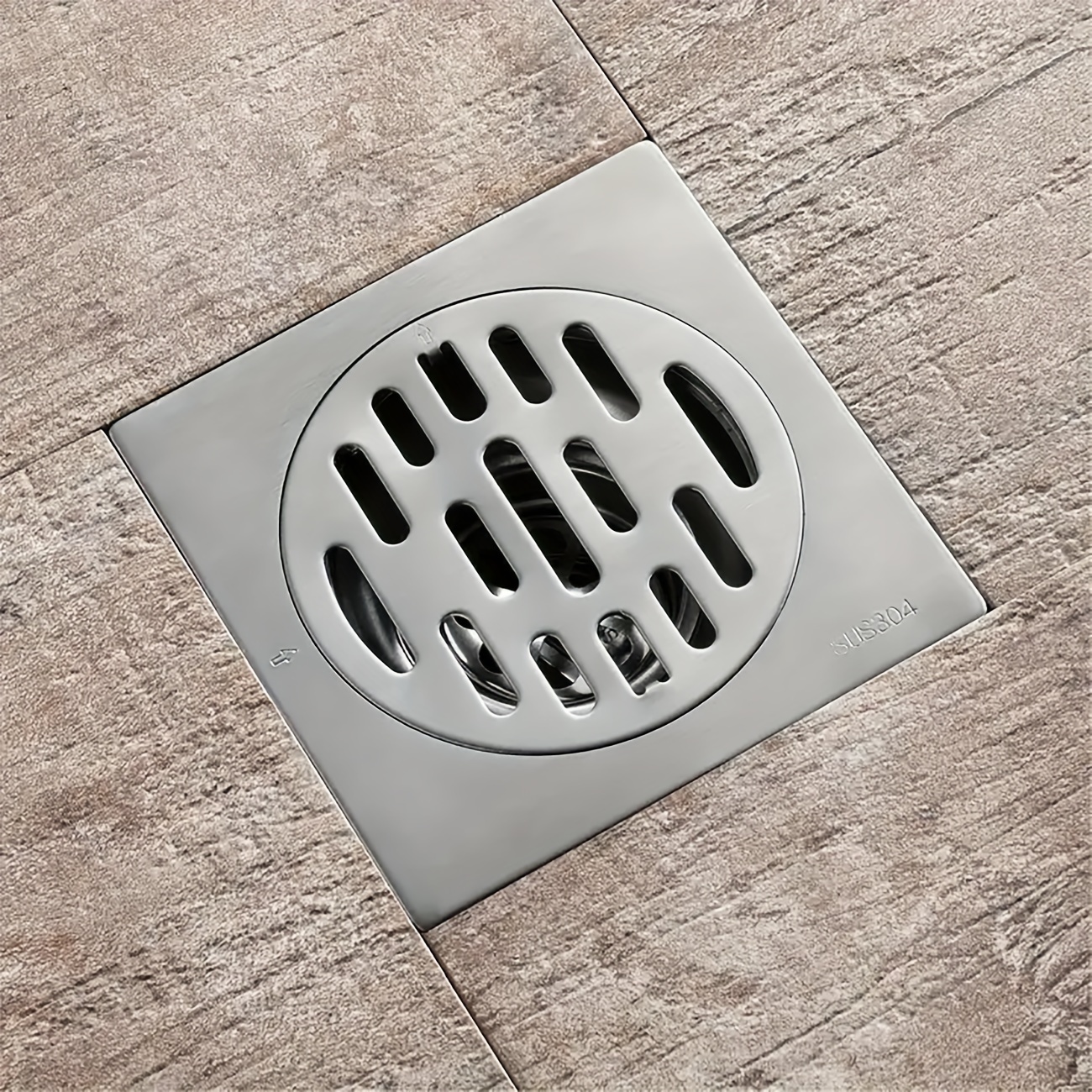 Stainless Steel Floor Drain Cover, Shower Floor Drain With Removable Cover, Shower  Drain Hair Catcher Strainer, Multifunctional Drain Cover Filter For Home  Bathroom, Home Essentials, Bathroom Accessories - Temu