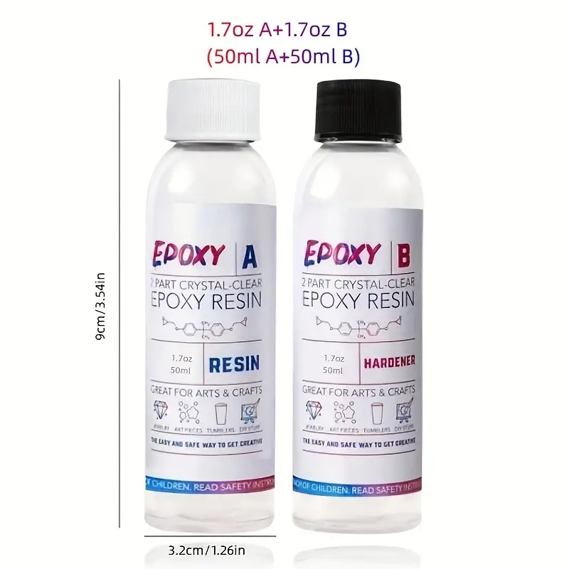 Epoxy Resin Kit Crystal Clear Liquid Epoxy Resin For Jewelry - Temu  Australia