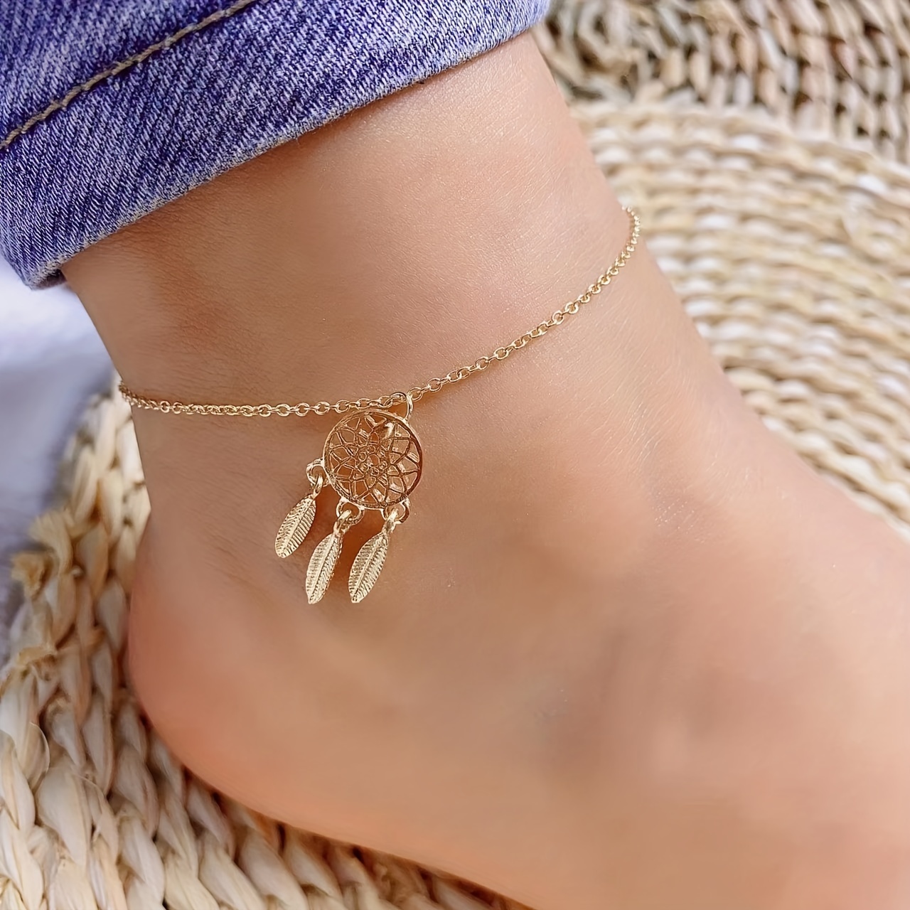 Dreamcatcher on sale ankle bracelet