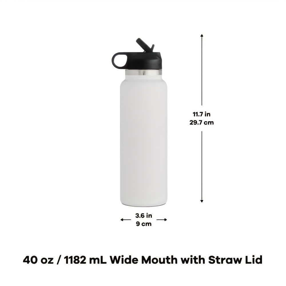304 Stainless Steel Thermos cup Double-layer Vacuum Wide-mouth