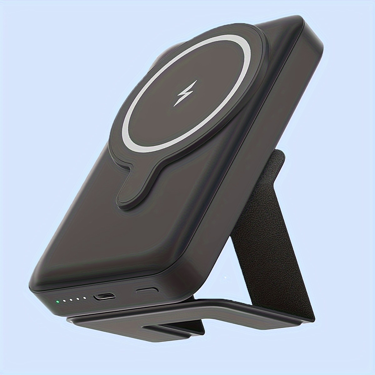 NEWDERY-cargador inalámbrico magnético para iphone 11, 12, 13, Macsafe,  paquete de batería externa, 22W, USB